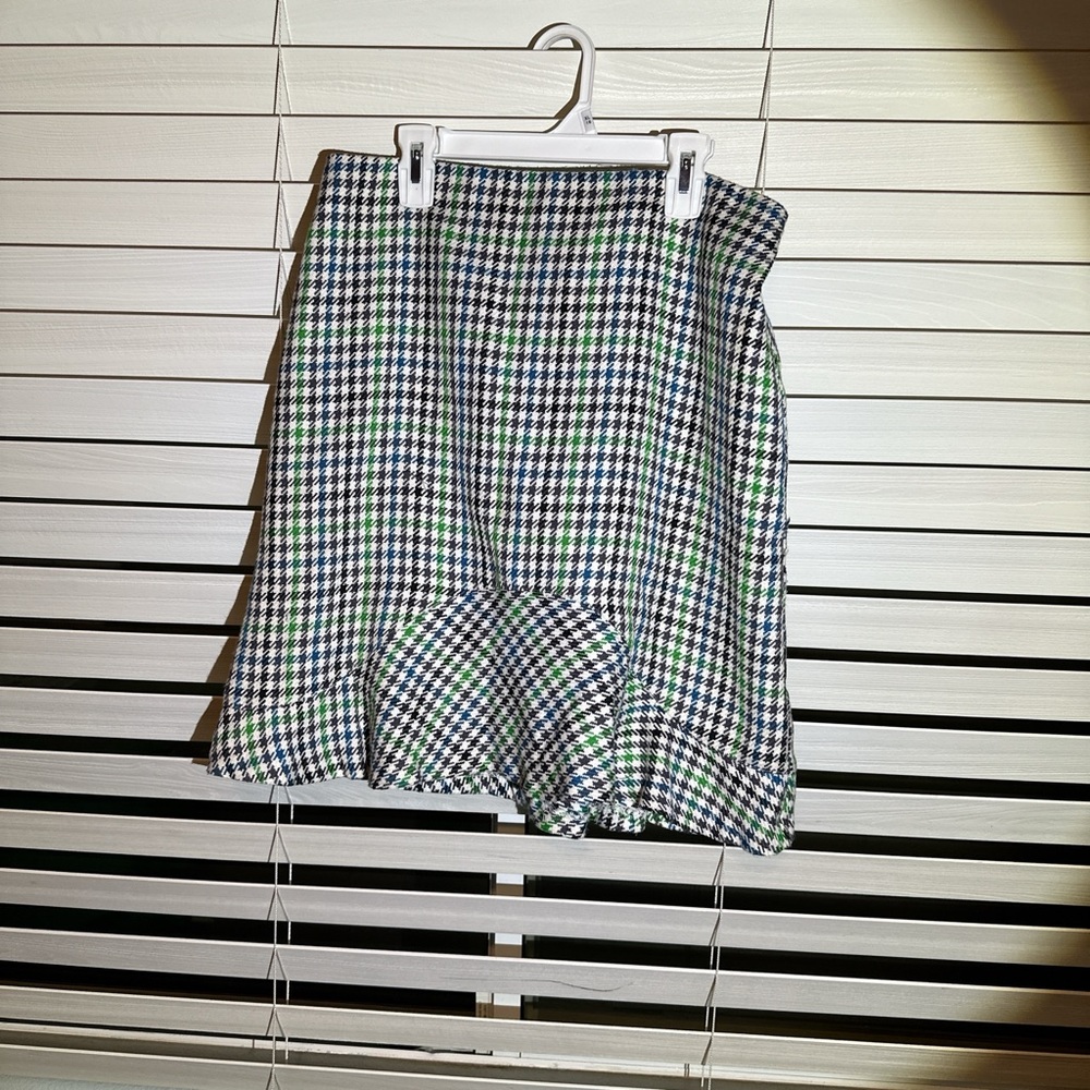 Nine West Black and White Bubble Pencil Skirt